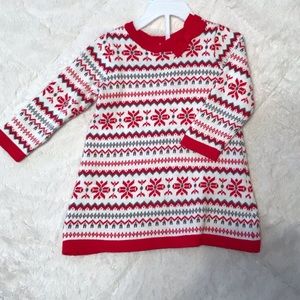 Gymboree sweater dress 3-6 months
